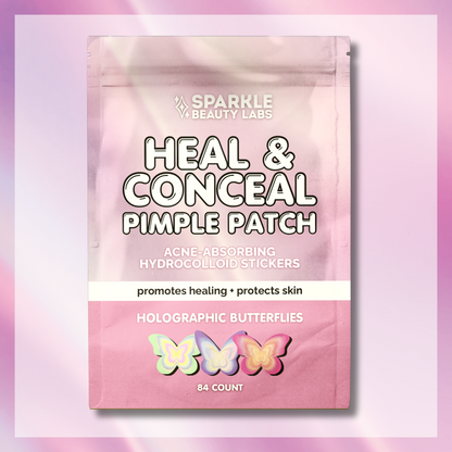 Heal & Conceal Pimple Patch 🦋 Holographic Butterflies (84 count)